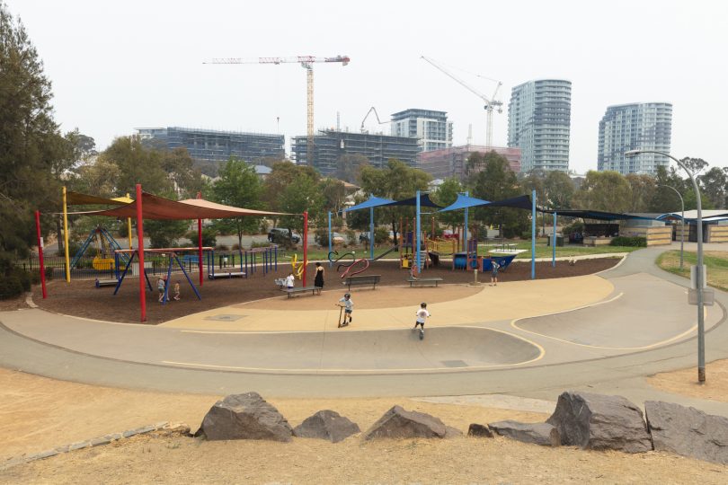 Gungahlin Skatepark and playground