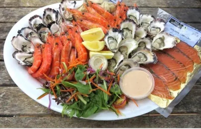 Seafood platter from Siren Bar and Restaurant