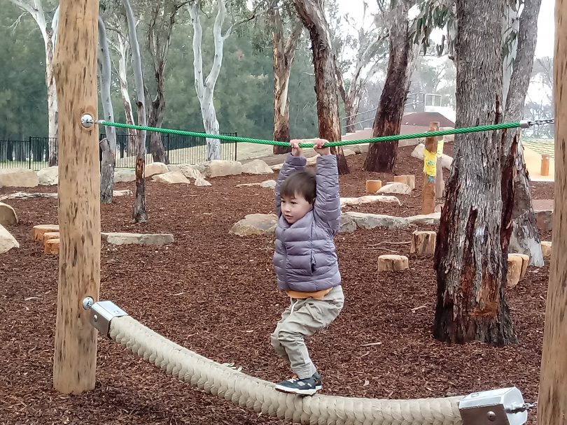 New nature play space in Kambah