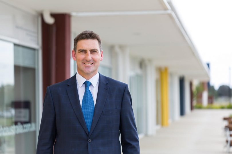 Community Housing Industry Association (CHIA) national chair and Community Housing Canberra (CHC) CEO Andrew Hannan says families are being pushed out of the private rental market. 