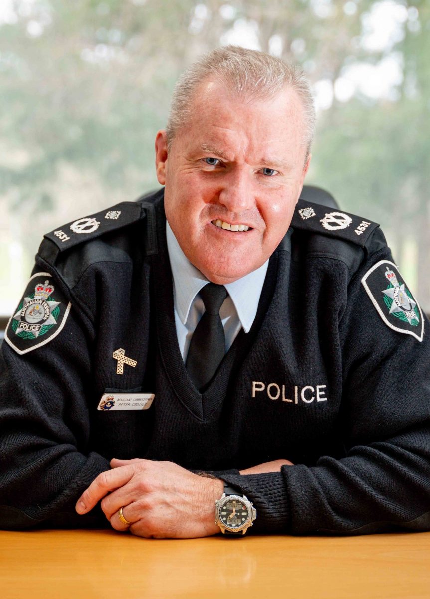 Deputy Chief Police Officer Peter Crozier.