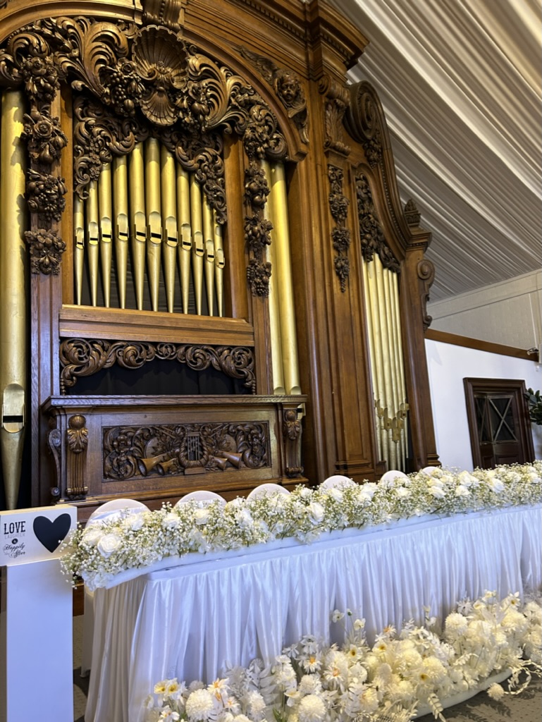 a bridal table