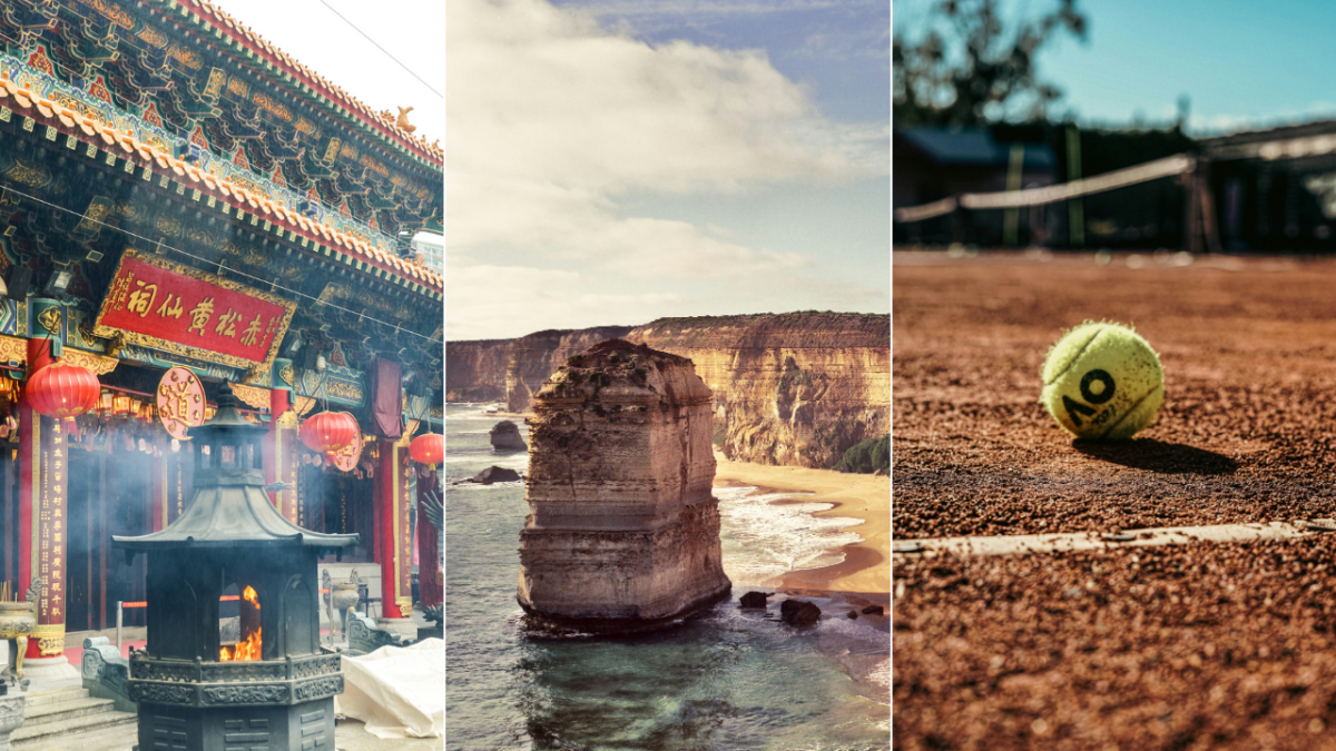 Wong Tai Sin Temple, 12 Apostles, AO tennis ball