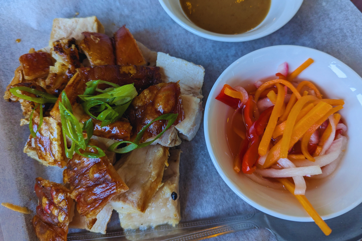 Cebu Lechon at Sharon May's Filipino Cuisine.