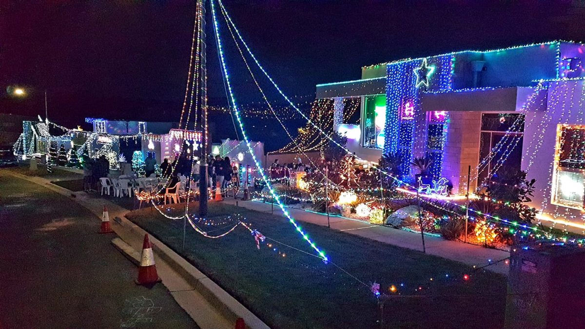 Christmas light displays