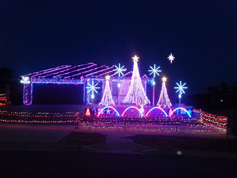 Elia Ware Crescent Christmas Lights My Gungahlin
