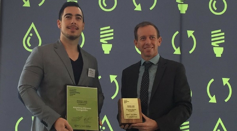 Anytime Fitness Gungahlin wins 2017 Actsmart Business Sustainability Award
