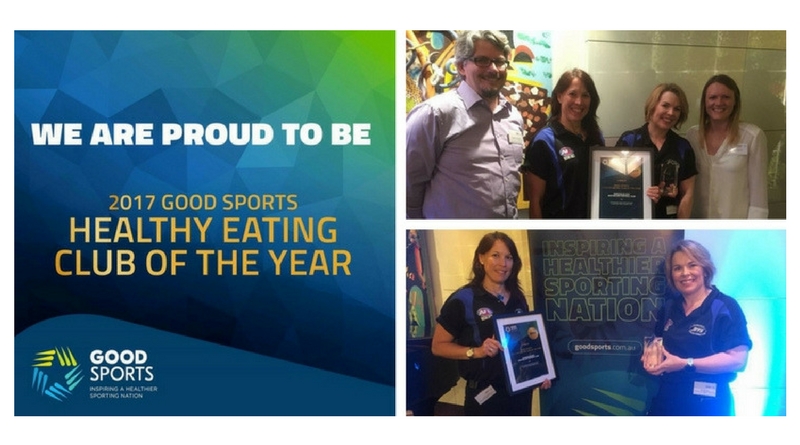 Gungahlin Jets Juniors win the 2017 Good Sports Healthy Eating Club of the Year