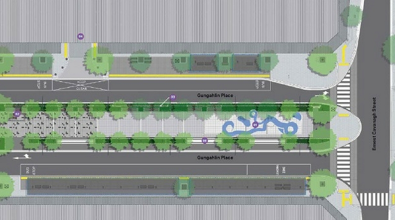 Gungahlin Town Centre undergoing transformation ahead of light rail