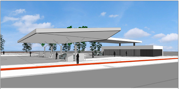 Development Application submitted for new servo in Mitchell