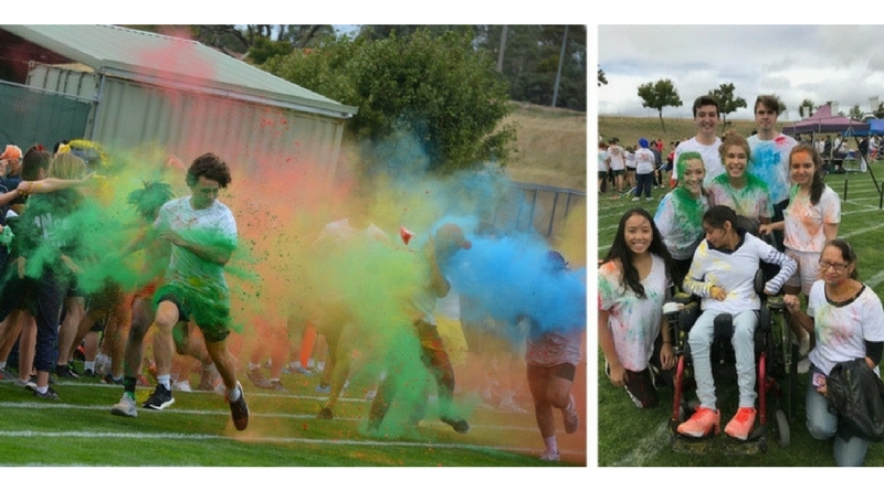 Burgmann School Year 12 2018 Dainere's Rainbow Run