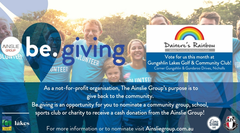 Gungahlin Lakes Club launches be.giving