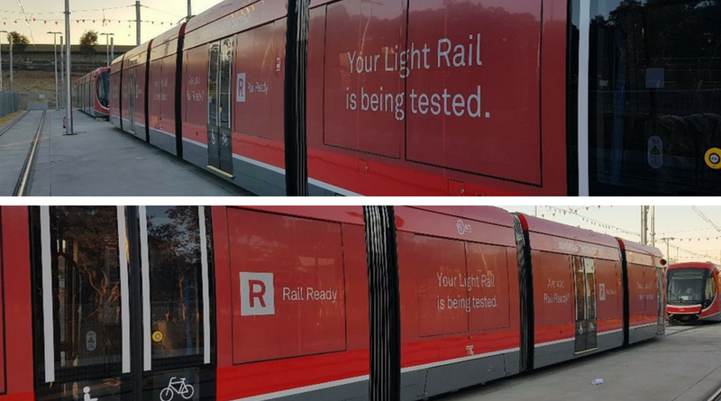 Light rail is fast approaching with testing of the system now happening from Mitchell Depot to Gungahlin Place Stop, Areas 1 and 2