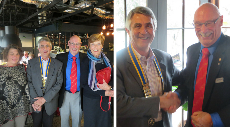 The Rotary Club of Aurora Gungahlin 2018 changeover