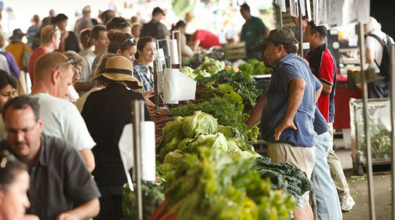 Support your local and regional farmers by shopping and donating at the Capital Region Farmers Market this weekend