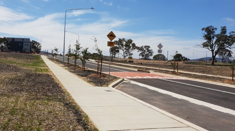 New section of Ernest Cavanagh Street now open