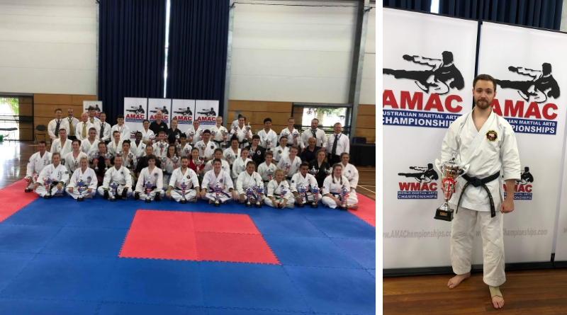 Canberra karate instructor takes home 1st place at National Titles of the Australian Martial Arts Championships on the Gold Coast