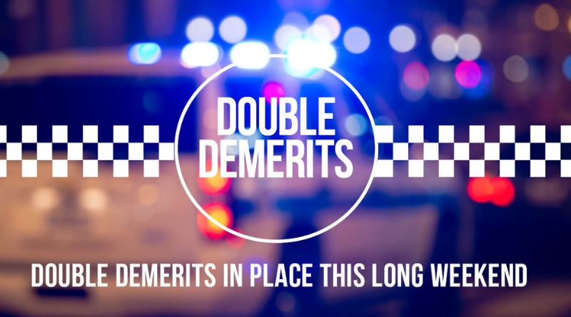 Drivers urged not to double down as double demerit periods double up