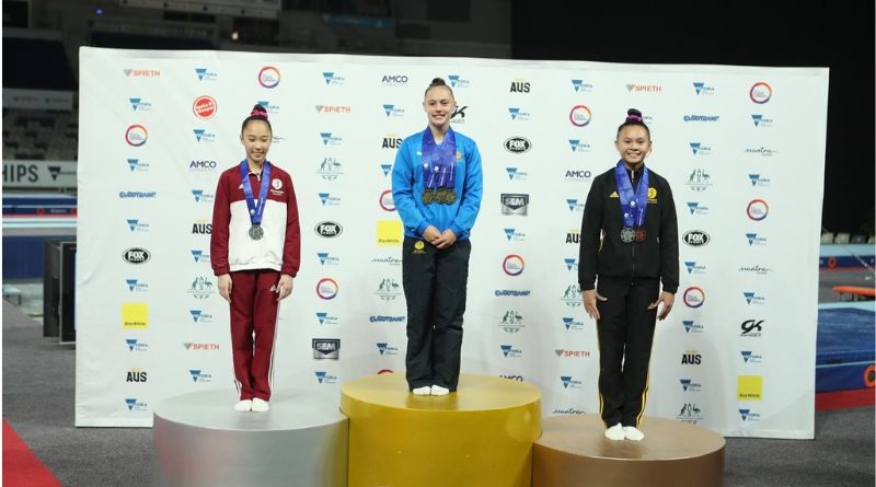 Madison Elphick Australian Gymnastics Champion