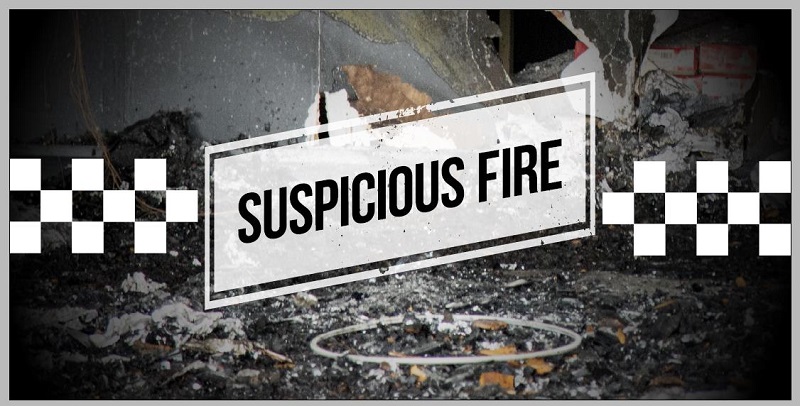 Police seek witnesses to suspicious fire in Mitchell