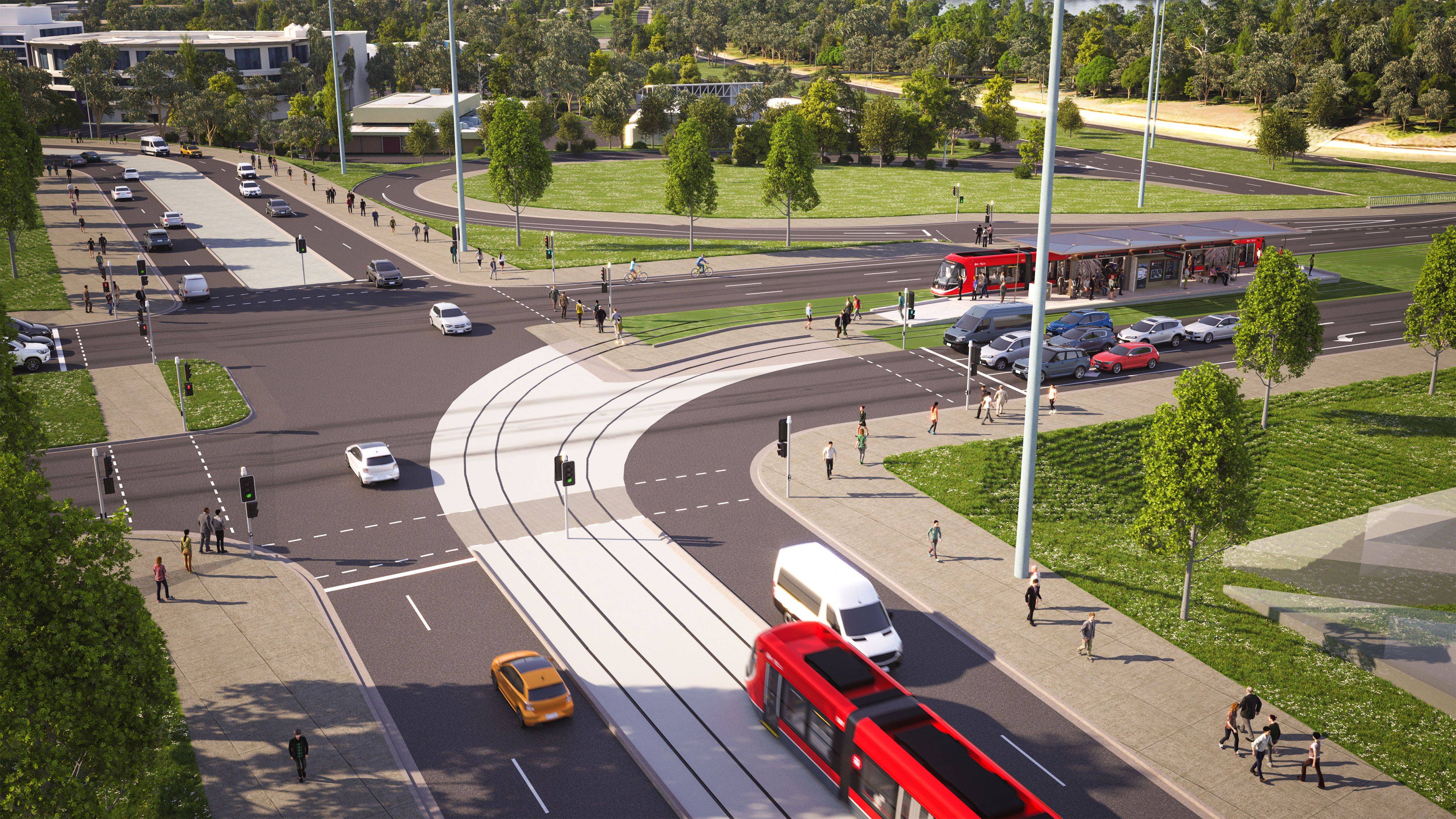 Government awards $93 million design contract for light rail Stage 2, releases new details