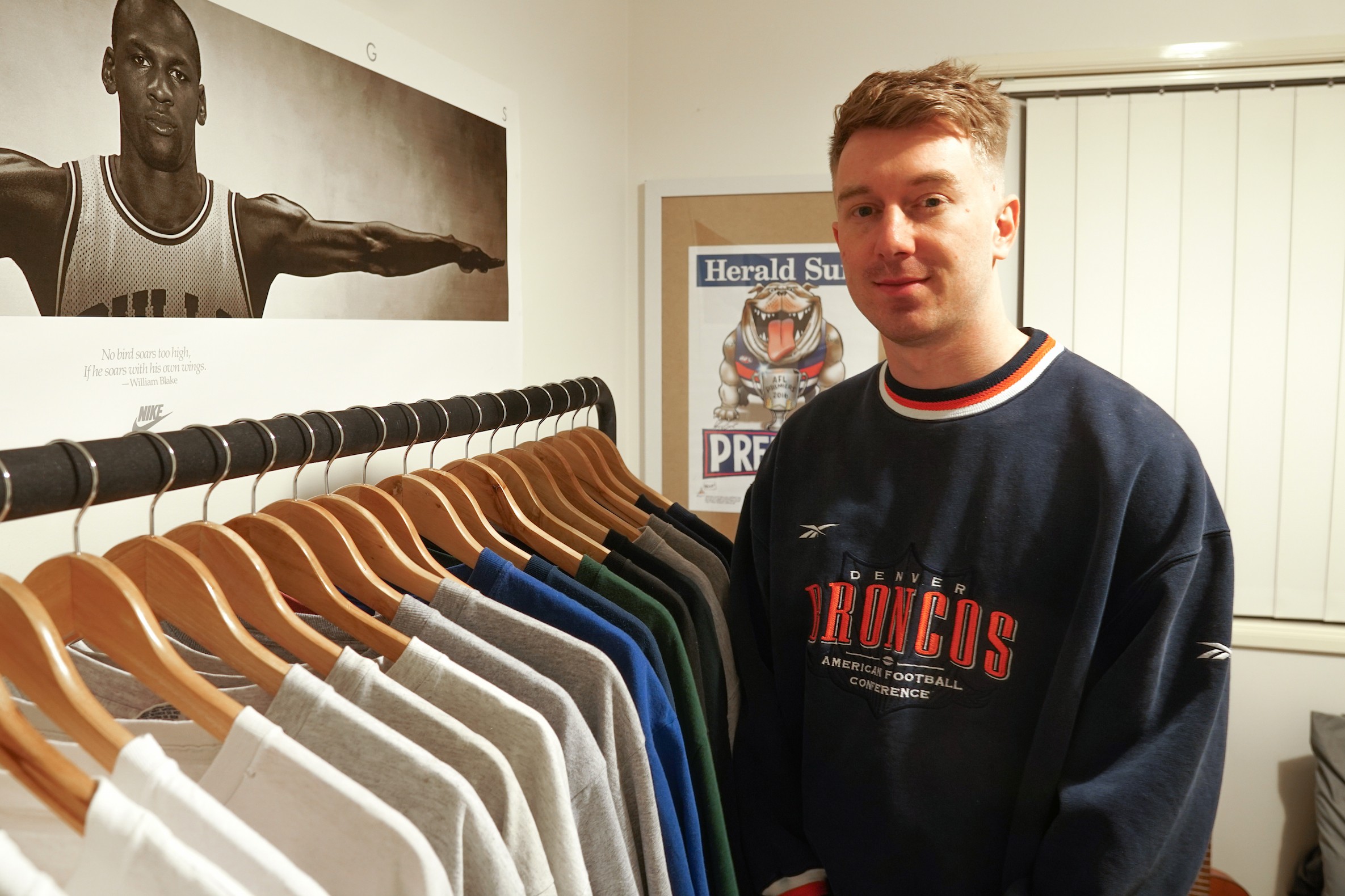 If the cap fits, share it: how a Gungahlin sports fan used lockdown to build a side hustle