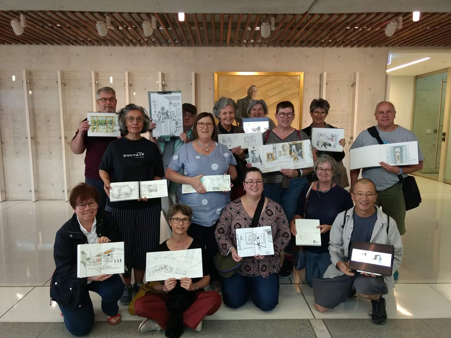 Canberra's 'Urban Sketchers' preserving a record of the city