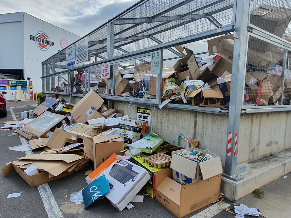 Illegal, unsafe dumping at Gungahlin recycling centre shocks locals
