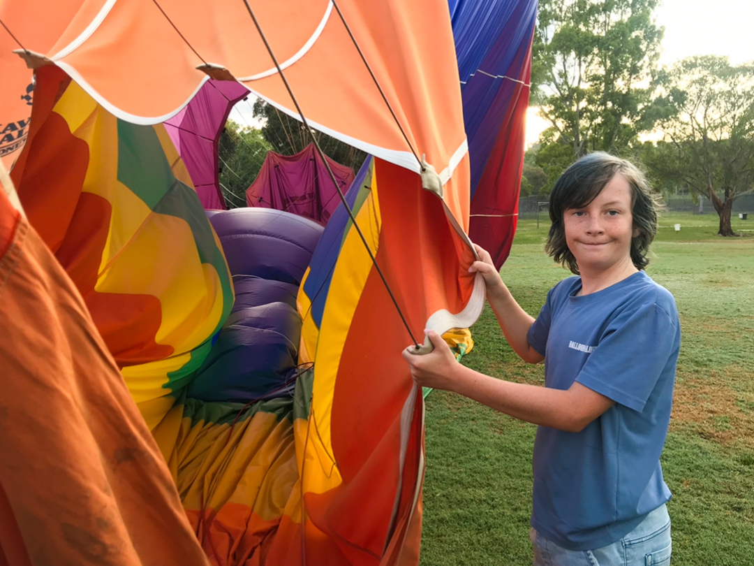 120 flights in, 11-year-old balloonist shares his lofty ambitions