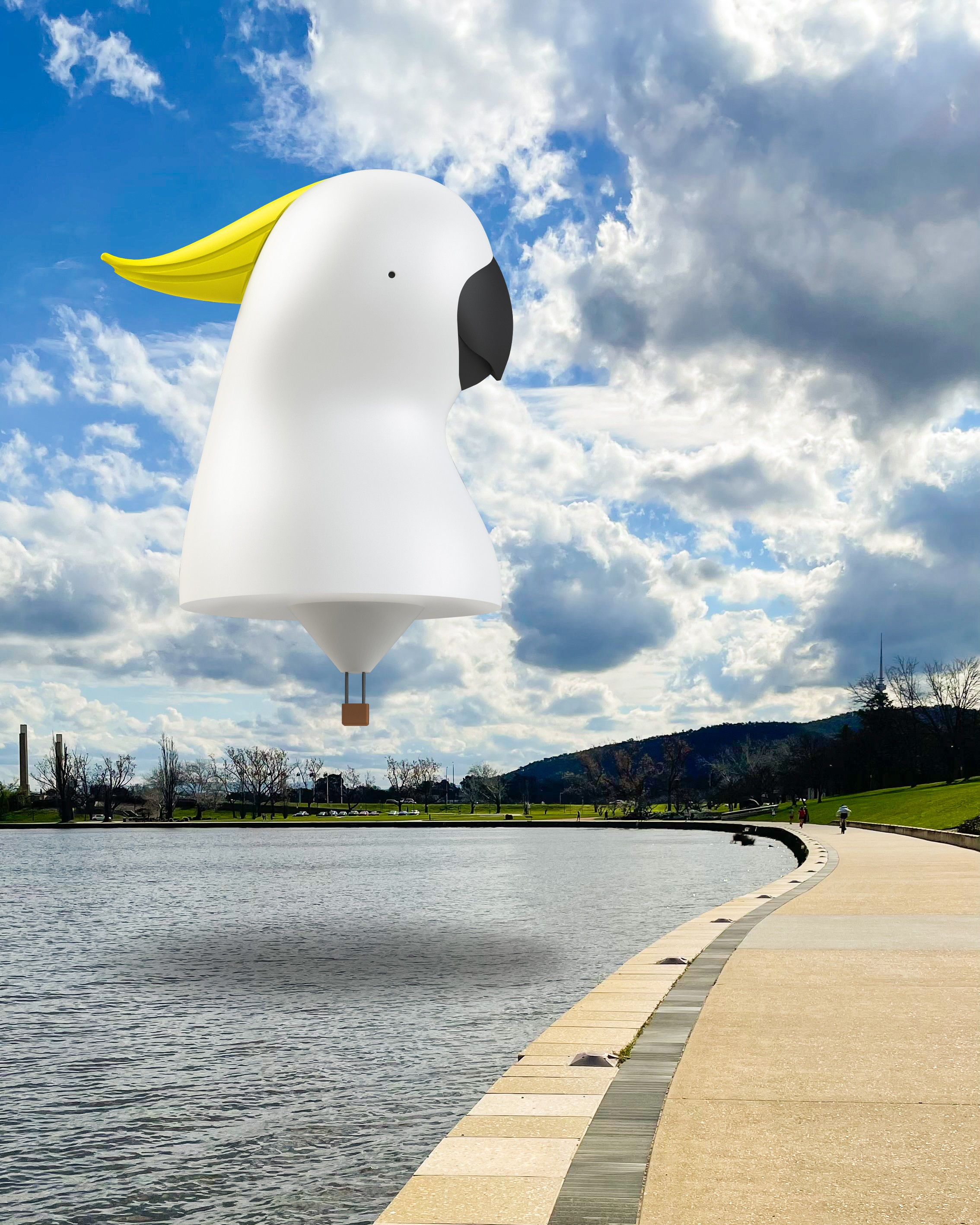 Canberra-designed 'SkyCockatoo' travels the world but not as you might think