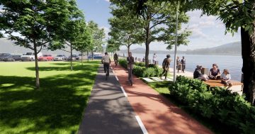 Take a look at new designs for Tuggeranong foreshore and Casey community park
