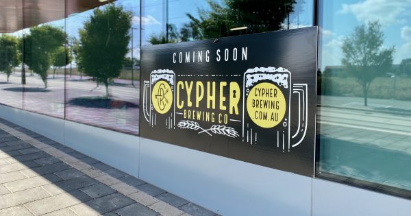 First Looks: Cypher Brewing Co is set to bring craft brewing to Gungahlin