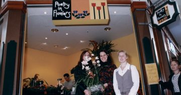 Gungahlin's first florist opened next to a sheep paddock, and it's still going 25 years later