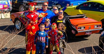 Canberra's very own 'Iron Man' is at it again for a good cause (of course)