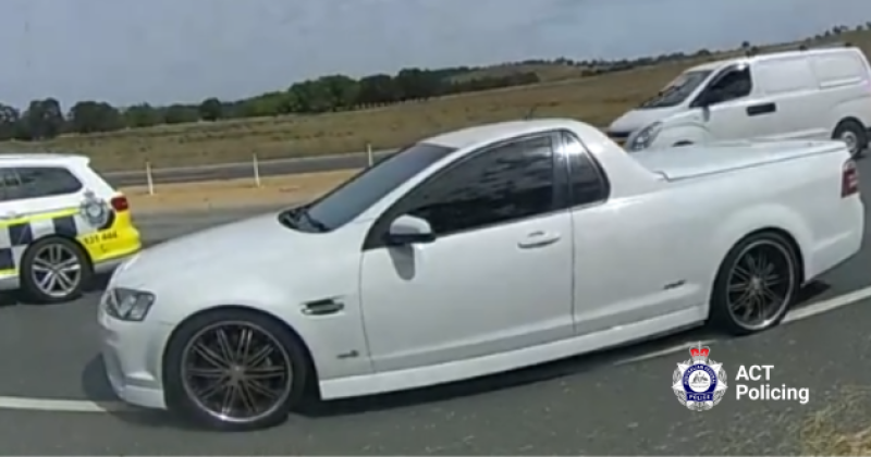 Holden Commodore ute driver allegedly clocked at nearly 160 km/h on Gungahlin Drive