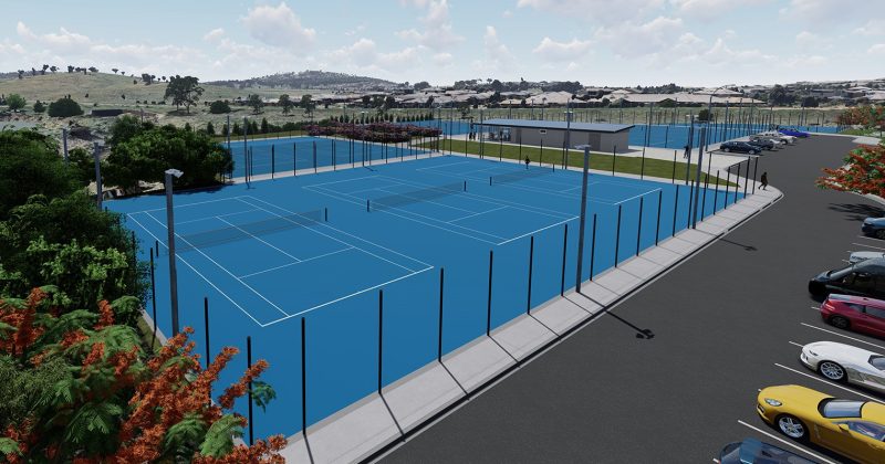 Gungahlin tennis centre DA approved but long wait to get on court continues